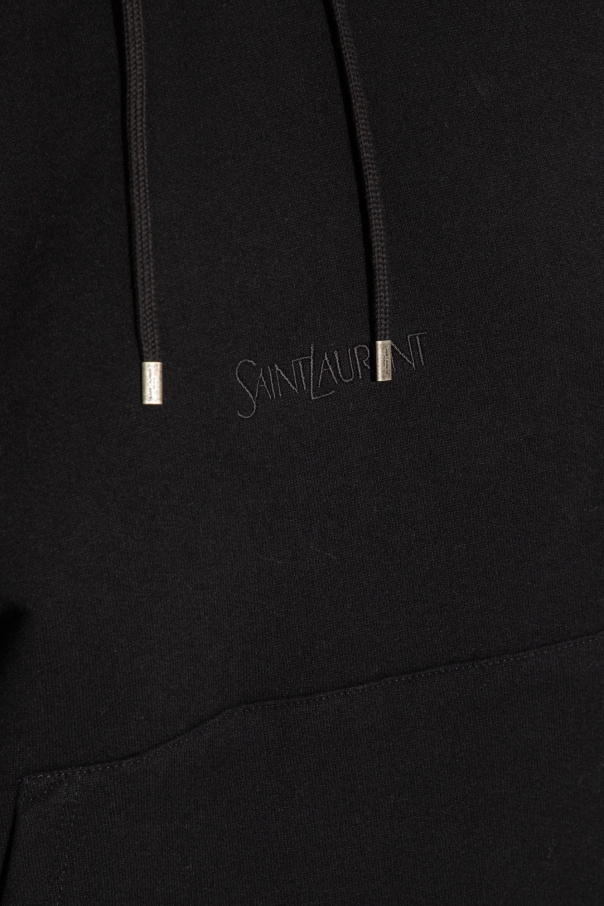 Saint Laurent Hoodie with logo | Women's Clothing | Vitkac